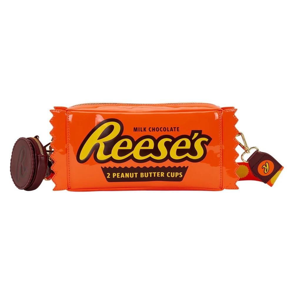 Loungefly Hershey's Reese's Peanut Butter Cups Crossbody Bag with Coin Bag NWT